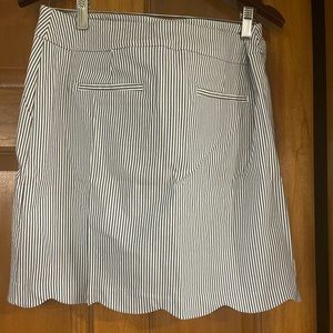 Never worn skort with scallop hem